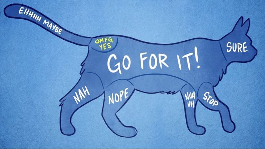 How to Pet a Cat Chart