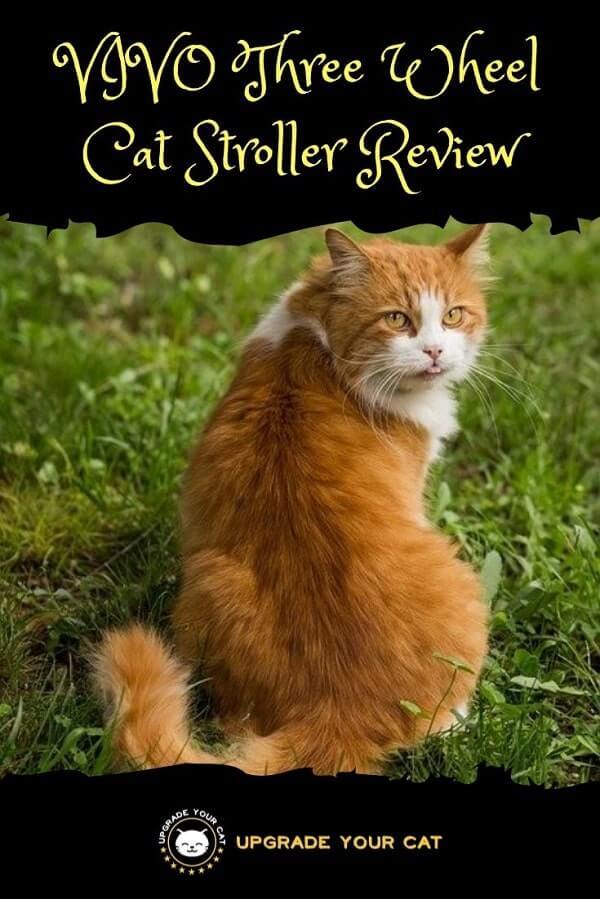 VIVO Three Wheel Cat Stroller Review