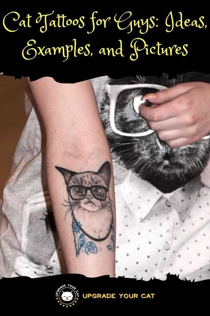 Cat Tattoos for Guys Ideas, Examples, and Pictures
