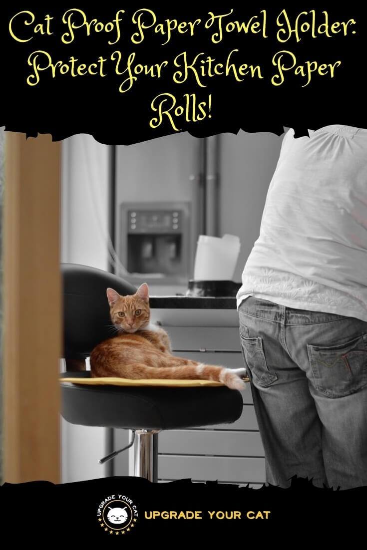Cat Proof Paper Towel Holder
