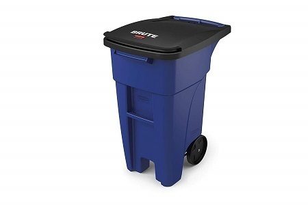 Rolling Cat Proof Trash Can from Rubbermaid