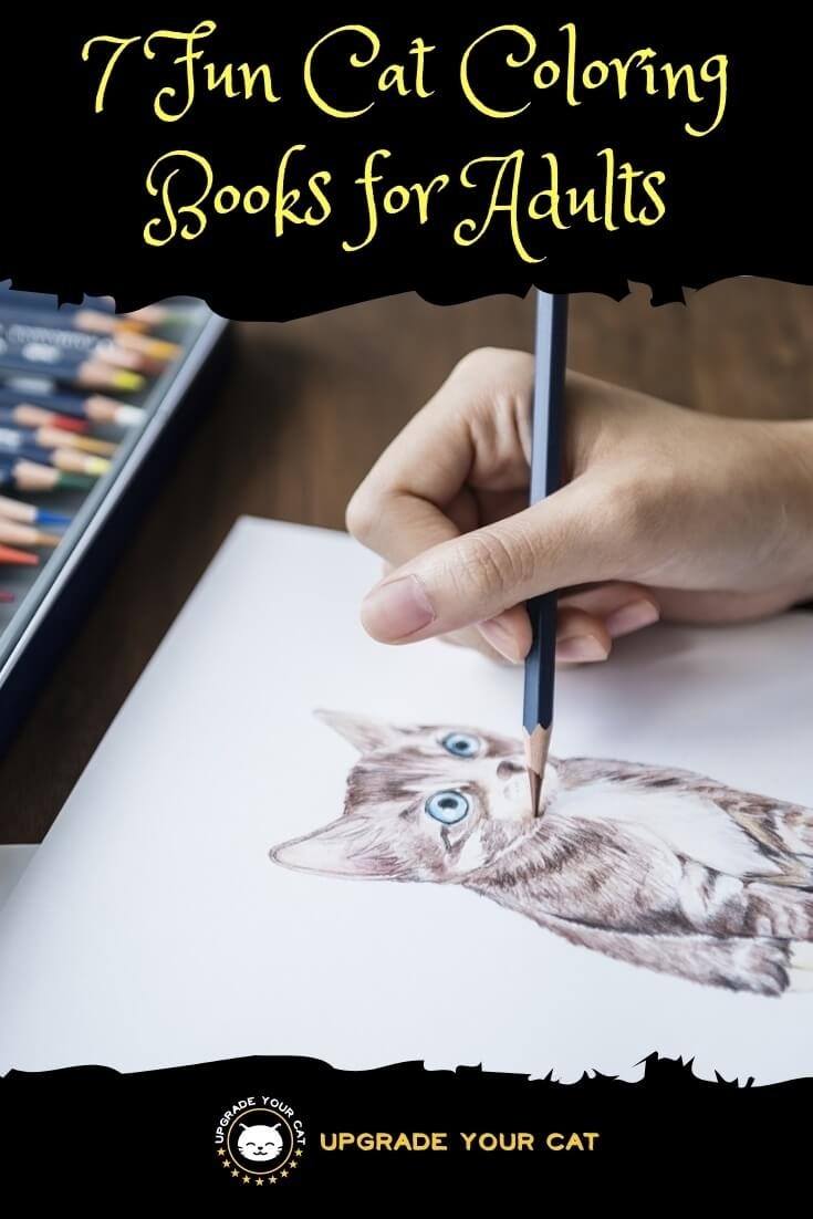Cat Coloring Book for Adults