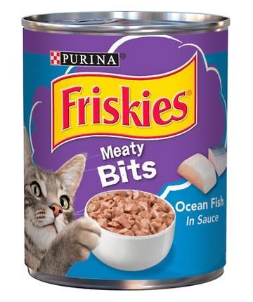 Friskies Meaty Bits Ocean Fish in Sauce