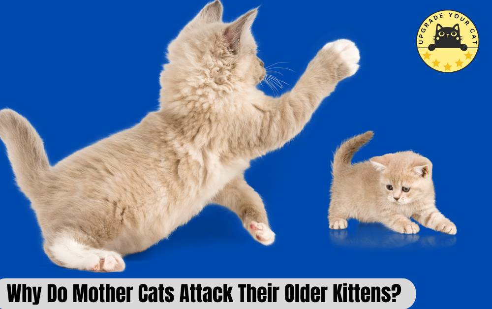 Mother Cats Attack Their Older Kittens